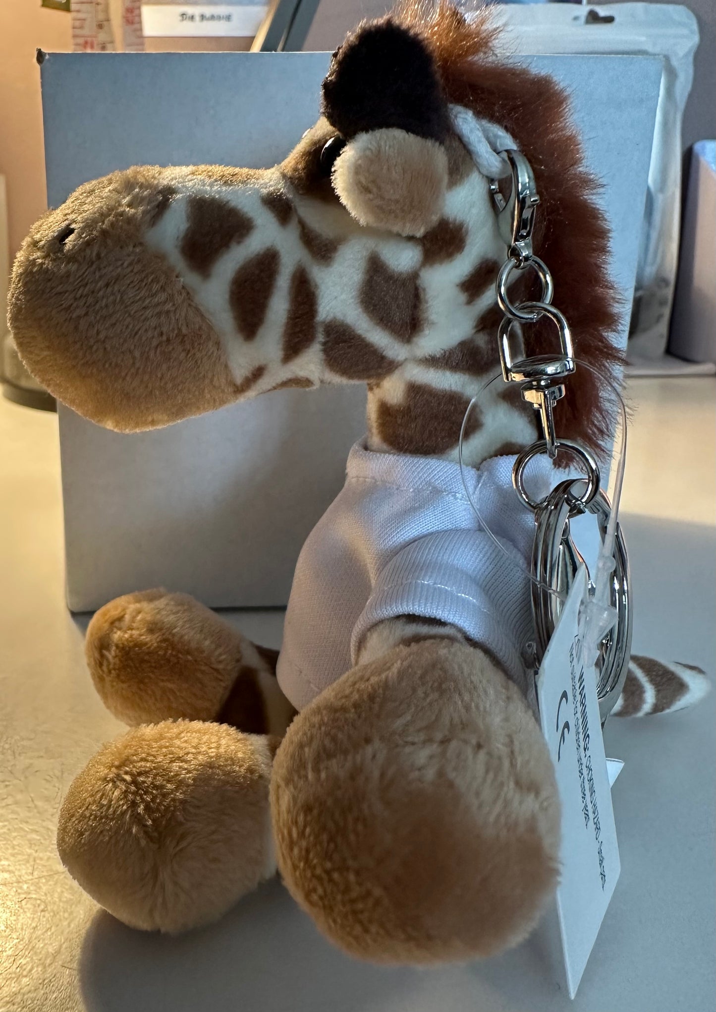 Giraffe Small Keyring