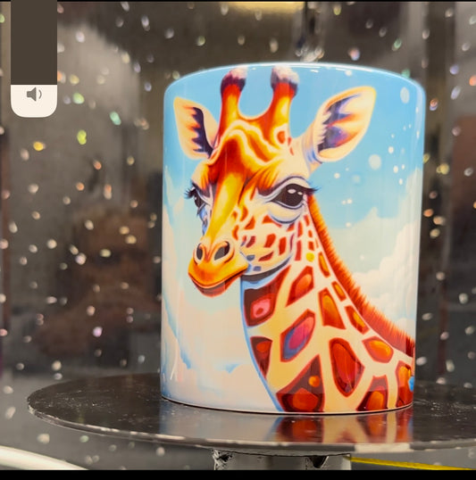 Giraffe sublimation Mug