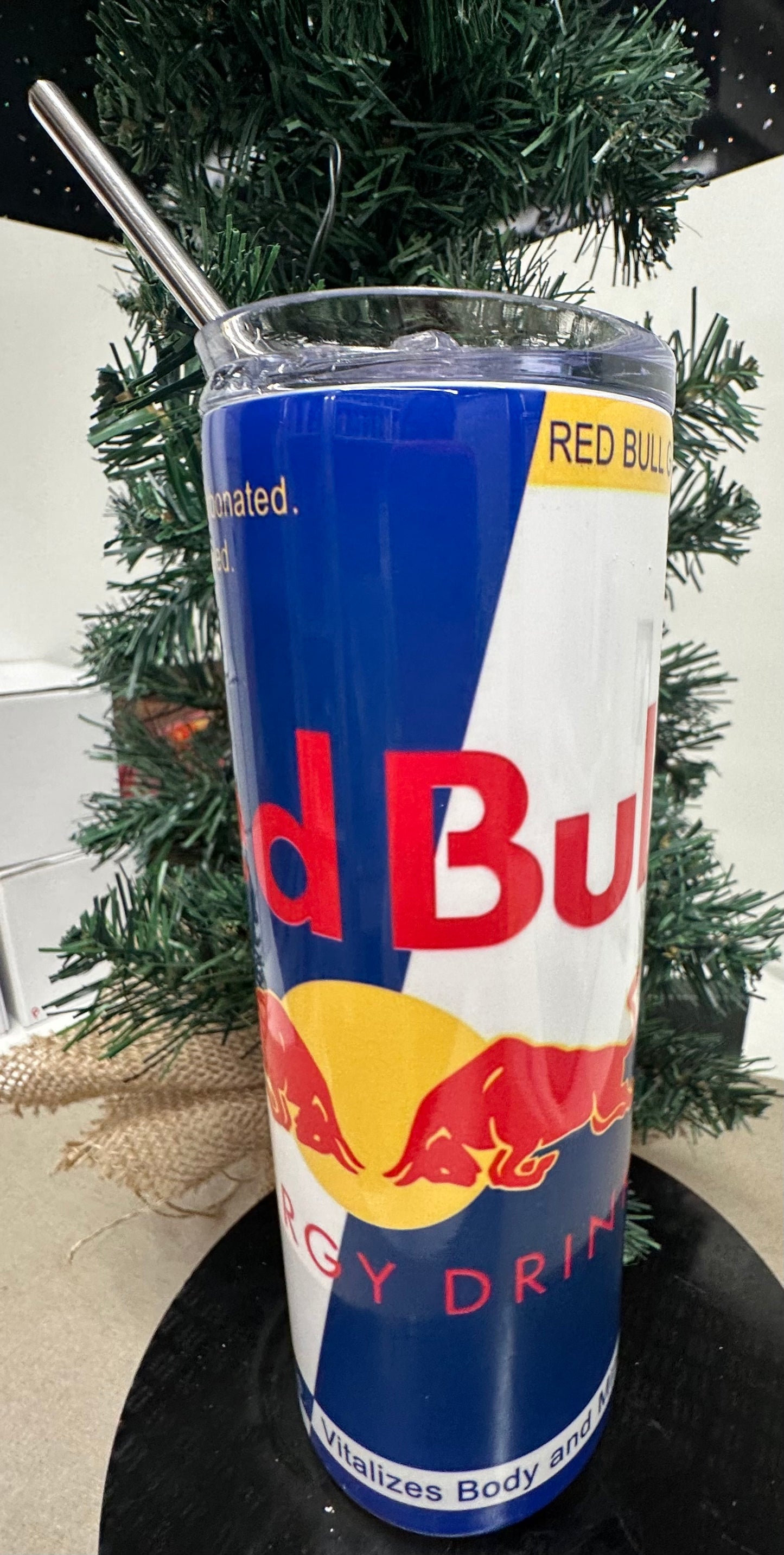 20oz RedBull Can Tumbler